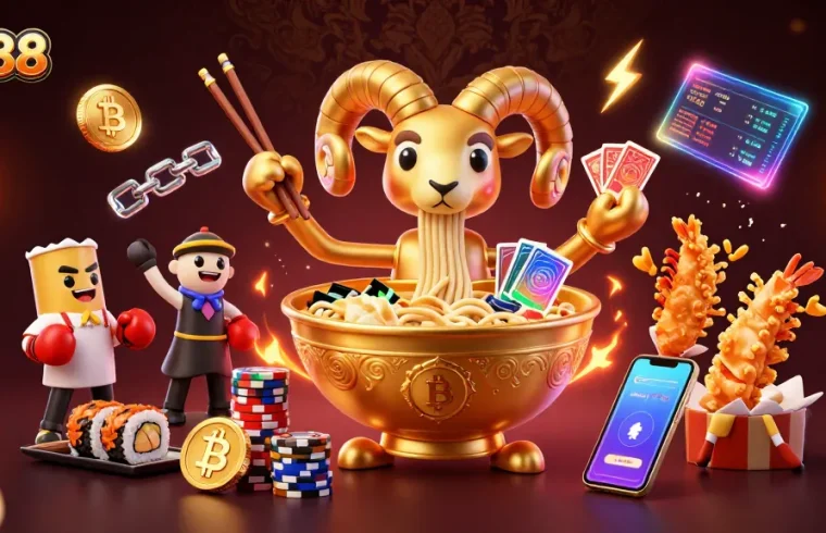 Experience the vibrant gg88 gaming universe with a dynamic 3D casino adventure scene.