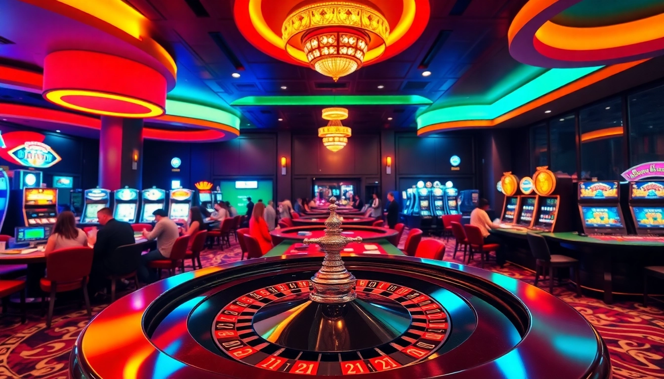 Retrait instantané paris sportif dans un casino vibrant offrant des expériences excitantes de jeu.