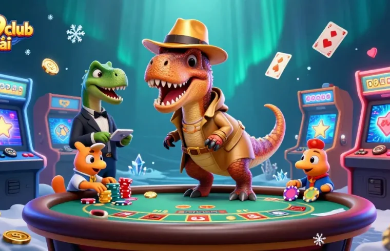 Experience thrilling gameplay at 789club tải with unique casino characters and vibrant 3D elements.