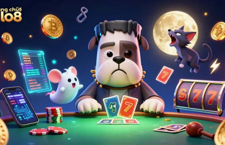 Engage in thrilling games at trang chủ alo8 with vibrant casino elements and unique characters