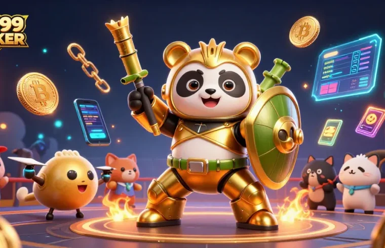 Engage in thrilling gameplay at MM99 LOCKER with a dynamic 3D casino scene bursting with excitement.
