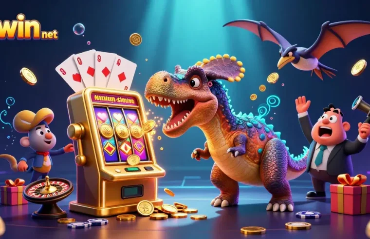 Experience the thrill of winning with 33win net's jackpot slots, highlighted by dynamic casino elements.