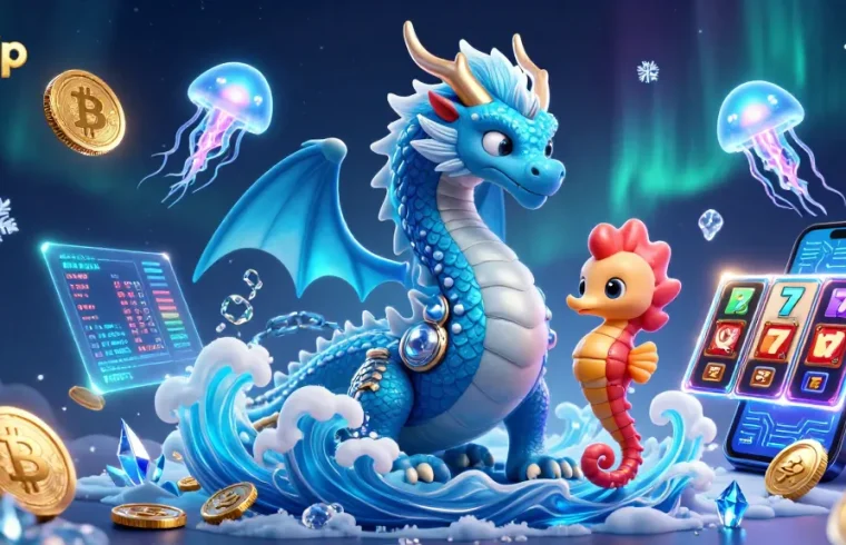 Spin and win at rikvip with vibrant 3D casino scene showcasing fantasy elements
